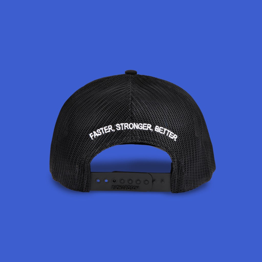 DrFootman | Mesh hat in black